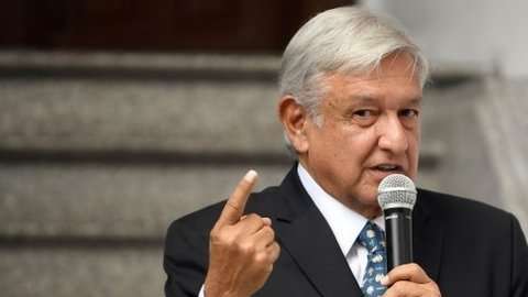 Andrés Manuel López Obrador, presidente electo de México.