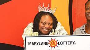 Felicia Wade (i) tiene una racha de buena suerte.