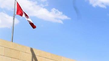 La embajada de Canadá en Riad. EFE