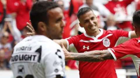 Toluca goleó a Tijuana en el Nemesio Diez. (Foto: EFE/Jorge Núñez)