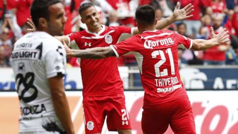 Toluca goleó a Tijuana en el Nemesio Diez. (Foto: EFE/Jorge Núñez)