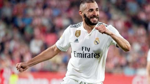 El delantero francés del Real Madrid, Karim Benzema. (Foto: EFE/Robin Townsend)