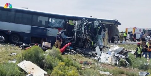 Testigos describieron una escena caótica
