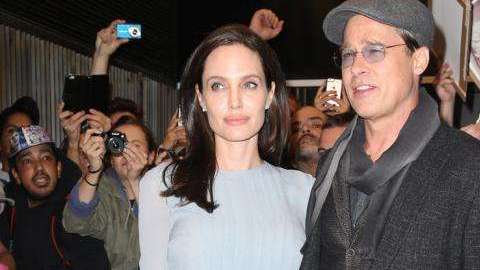 Angelina Jolie y Brad Pitt.