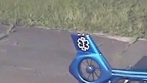 La víctima al ser trasladada