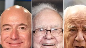 Bezos, Buffett, Ortega, Bloomberg y Ma.