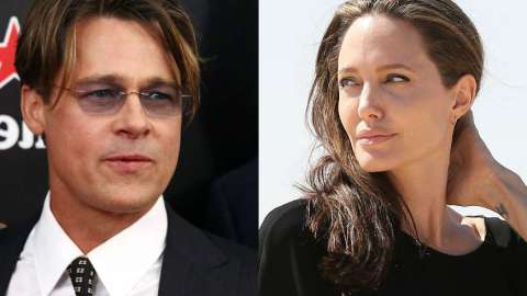 Brad Pitt y Angelina Jolie.