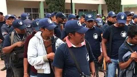 Policía comunitaria en Guerrero.