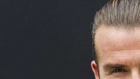 David Beckham es un icono de la moda.