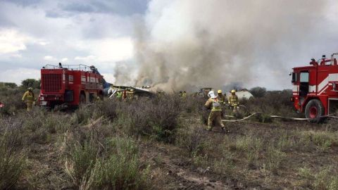 El avión trasladaba a 101 personas.