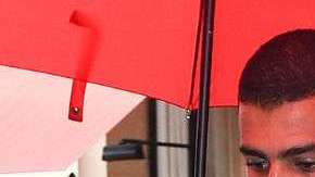 Younes Bendjima y Kourtney Kardashian.