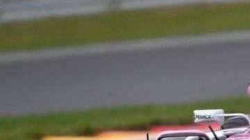 Esteban Ocon sorprendió a todos en la lluvia