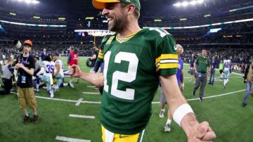 Aaron Rodgers, QB de los Green Bay Packers. (Foto: Getty Images)