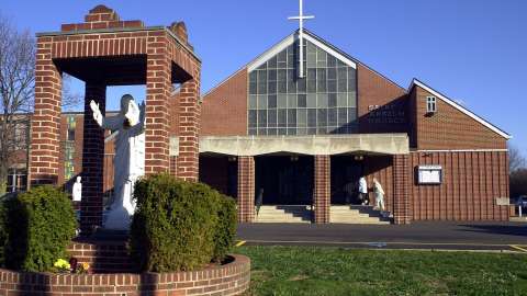 La parroquia de San Anselmo tuvo uno de los casos. William Thomas Cain/Getty Images