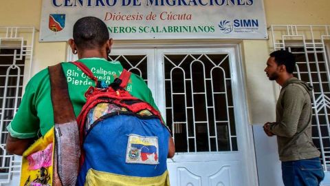 Venezolanos en Colombia.