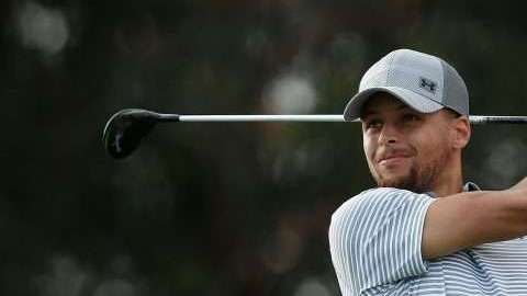 Stephen Curry participa en el Ellie Mae Classic en Hayward, California.  (Foto: Lachlan Cunningham/Getty Images)