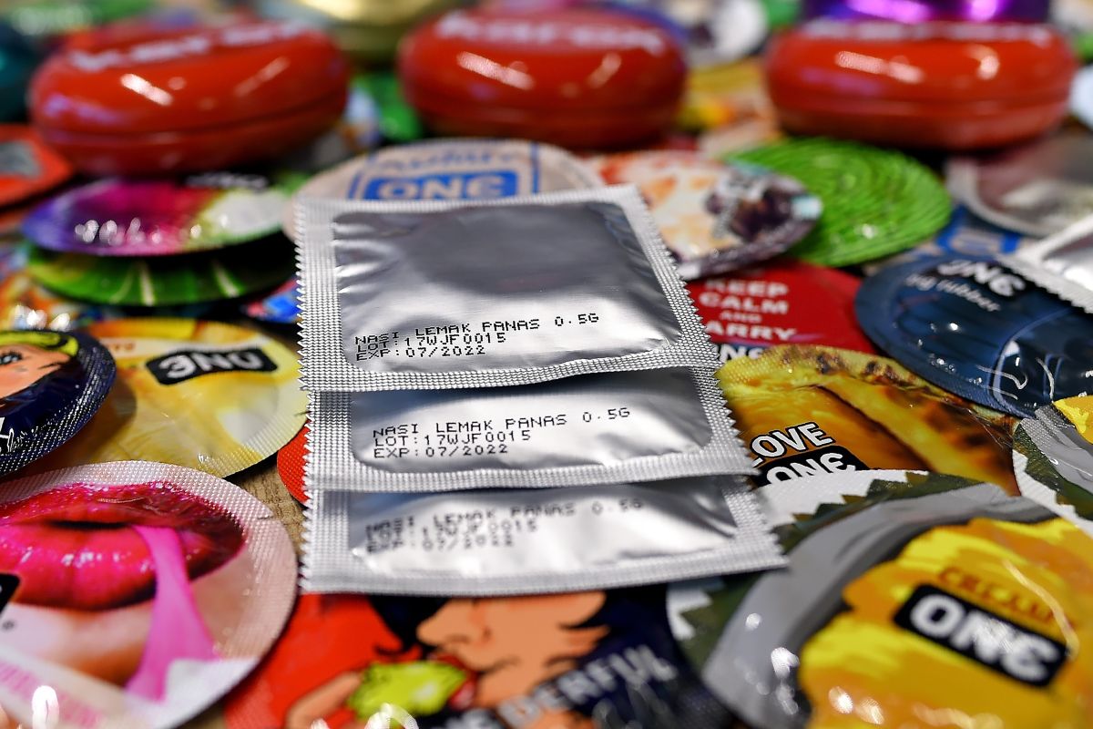 Los condones ofrecen protección.
