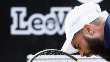 El francés Benoit Paire, famoso por su duro temperamento.  (Foto: Alex Grimm/Getty Images)