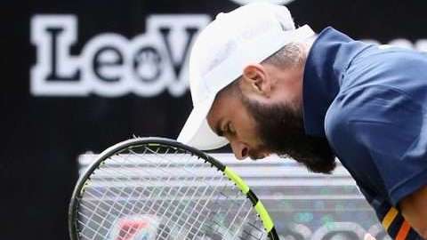 El francés Benoit Paire, famoso por su duro temperamento.  (Foto: Alex Grimm/Getty Images)