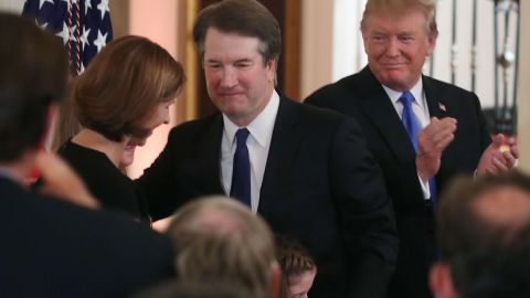 Kavanaugh es la segunda nominación de Trump al Tribunal Supremo.