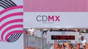 La meta en el estadio Olímpico de CU en la edición del XXXV Maratón de la Ciudad de México. (Foto: Imago7/Rafael Vadillo)