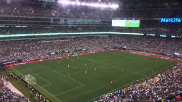 Un momento del Real Madrid - AS Roma en el MetLife Stadium.