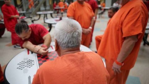 ICE Holds Immigrants At Adelanto Detention Facility