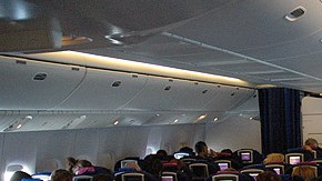 Interior de una aeronave de British Airways.