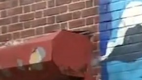 En el lugar luce el rostro del joven asesinado el 20 de junio de 2018