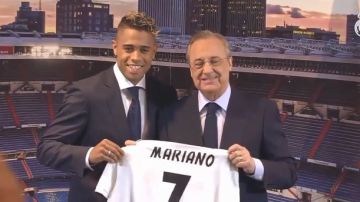 Mariano, nuevo fichaje del Real Madrid.