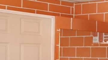 Una de las habitaciones de "Las cabañitas", en Ciudad Delgado, El Salvador.