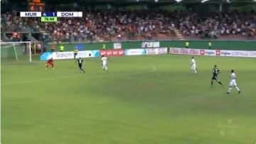 Nino Kouter hizo un espectacular gol de rabona en la Liga de Eslovenia