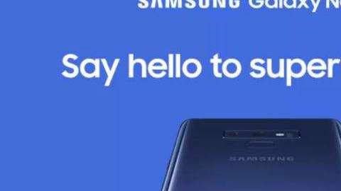 Sigue en directo la presentación del Samsung Galaxy Note 9.