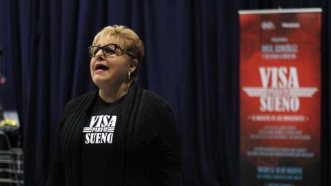 Malena Burke en 'Visa Para Un Sueño'