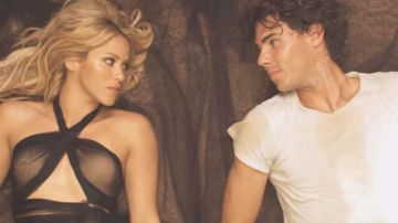 Shakira y Nadal en 2009.