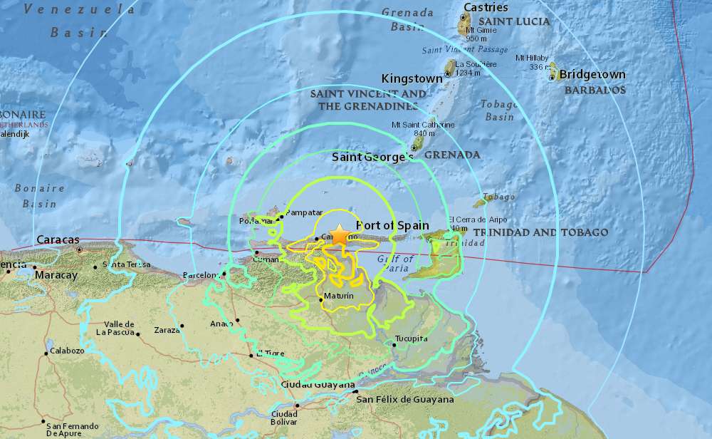 Un terremoto de magnitud 7.3 estremece Venezuela El Diario NY