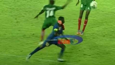 Una agresión artera se dio en la Copa Africana Sub 17.