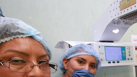 Las trillizas nacieron a las 36 semanas de gestación.