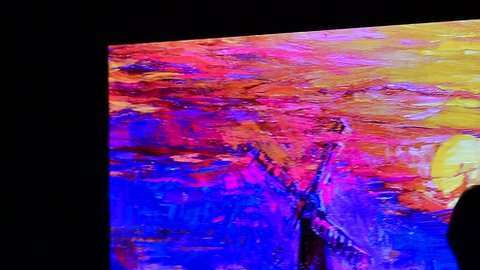 Las imágenes en un televisor 8K están compuestas por 33 millones de puntitos o pixeles.