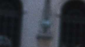 Gandhi con sus nietas Manu (izq.) y Abha (der.).