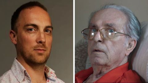 Alan (derecha) invitó a Steven Eastwood (izquierda) a filmar su muerte. HAKAWAT
