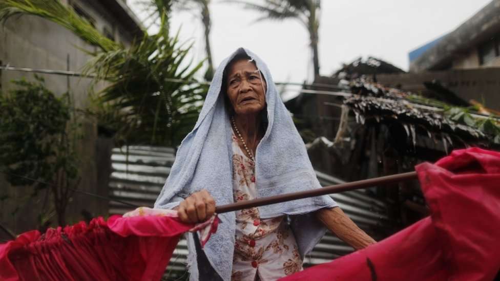 Supertifón Mangkhut: la destrucción del “ciclón más fuerte” del año en Filipinas