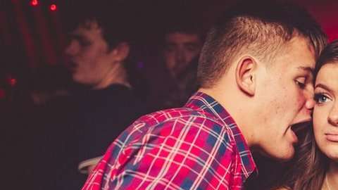 Patrick y Lucia no imaginaron que terminarían protagonizando un meme.