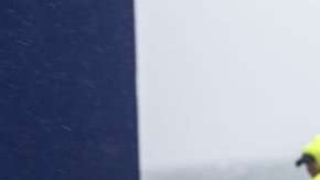 En Atenas, los vientos se sintieron con fuerza.