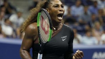 La estadounidense Serena Williams venció a Pliskova y se instaló en semis del US Open. (Foto: EFE/JUSTIN LANE)