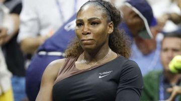 El evidente enojo de Serena Williams en la final del US Open. (Foto: EFE/EPA/JUSTIN LANE)