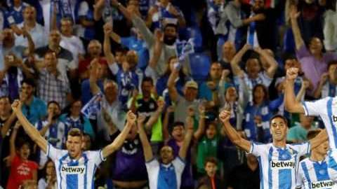 Barcelona lo pasó mal en Butarque. Leganés le quitó el invicto. (Foto: EFE/ JuanJo Martín)