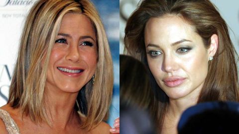 Jennifer Aniston y Angelina Jolie.