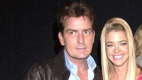 Denise Richards y Charlie Sheen.