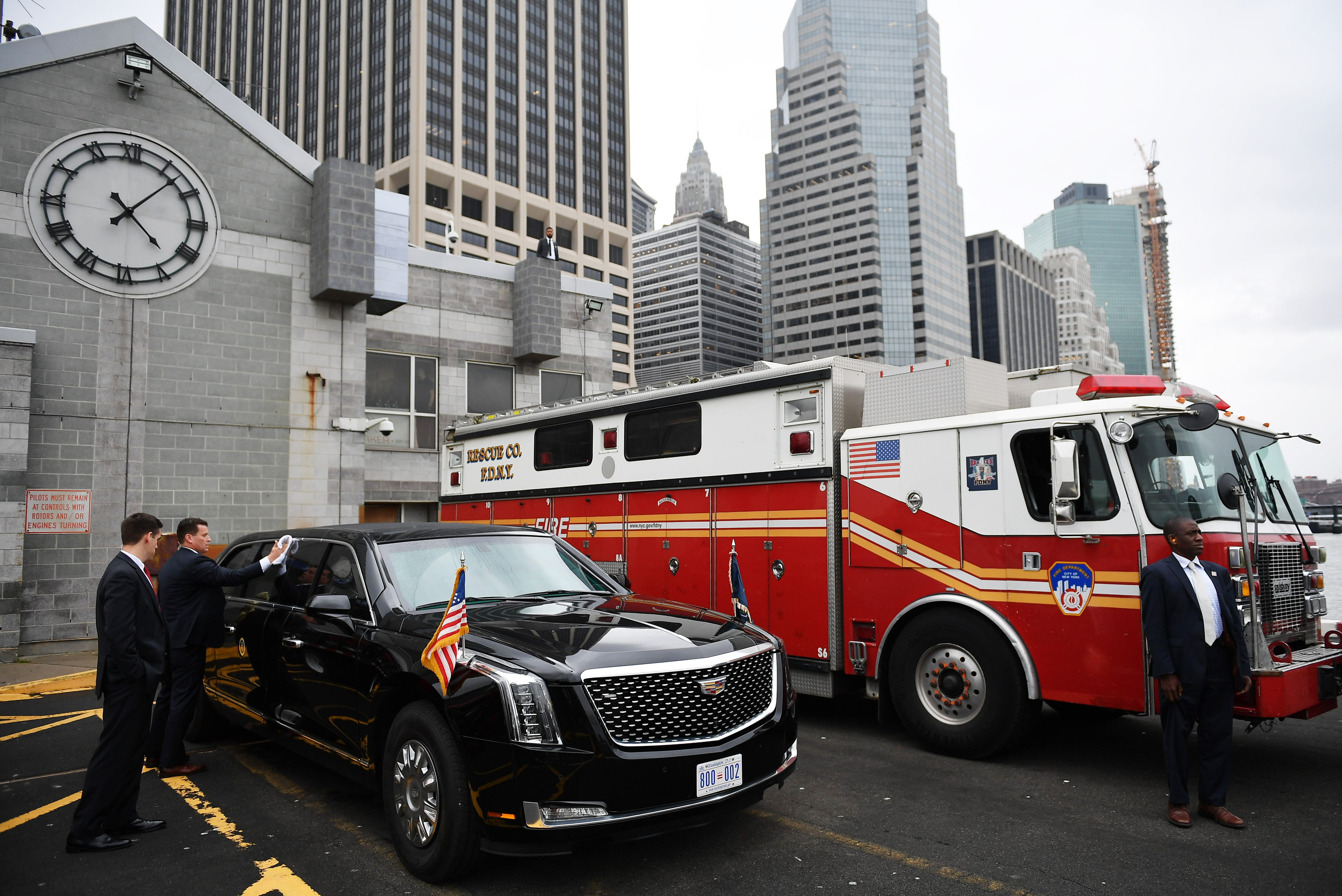 Locura de tr fico en NYC por presencia de Trump en la ONU El